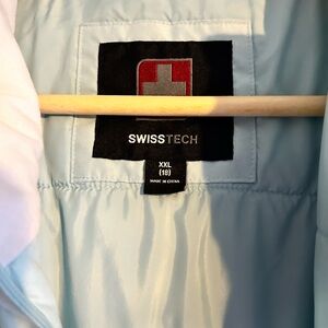 SwissTech Light Blue Jacket XXL